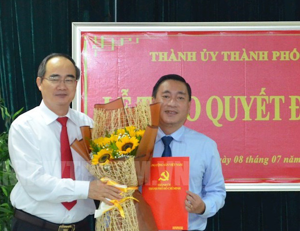 &Ocirc;ng Phạm Th&agrave;nh Ki&ecirc;n giữ chức B&iacute; thư Quận ủy quận 3 - Ảnh 1.