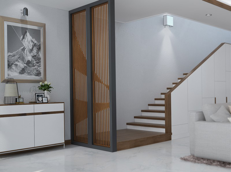 Nh&agrave; phố 3 tầng c&oacute; phối cảnh đẹp như trong phim - Ảnh 4.