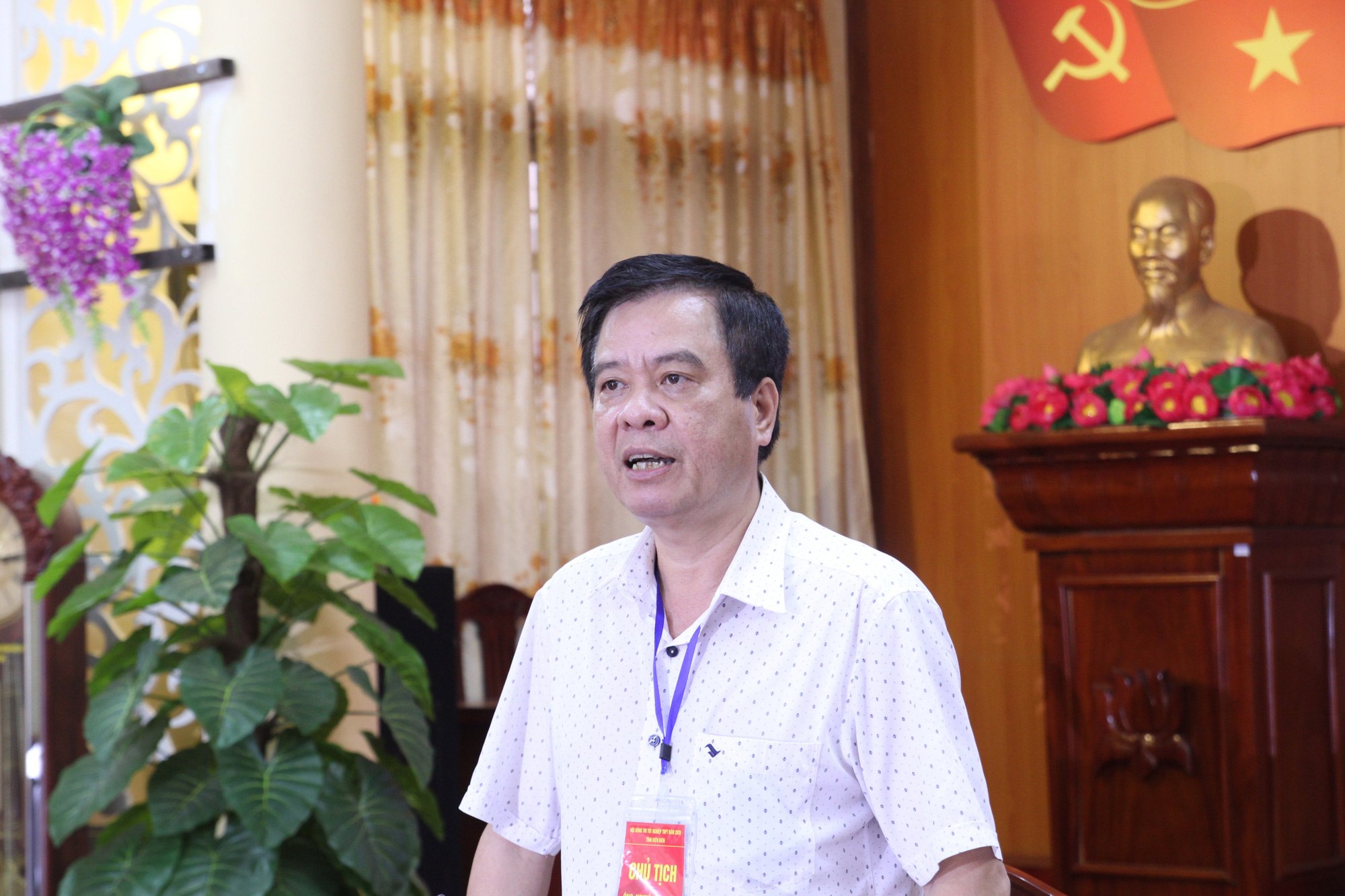 Cán bộ coi thi chậm trễ giao đề, 117 thí sinh ở Điện Biên phải thi lại môn Địa lý