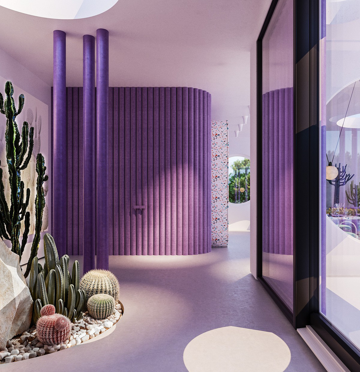 Villa Ibiza: Hành tinh màu tím - Ảnh 4.