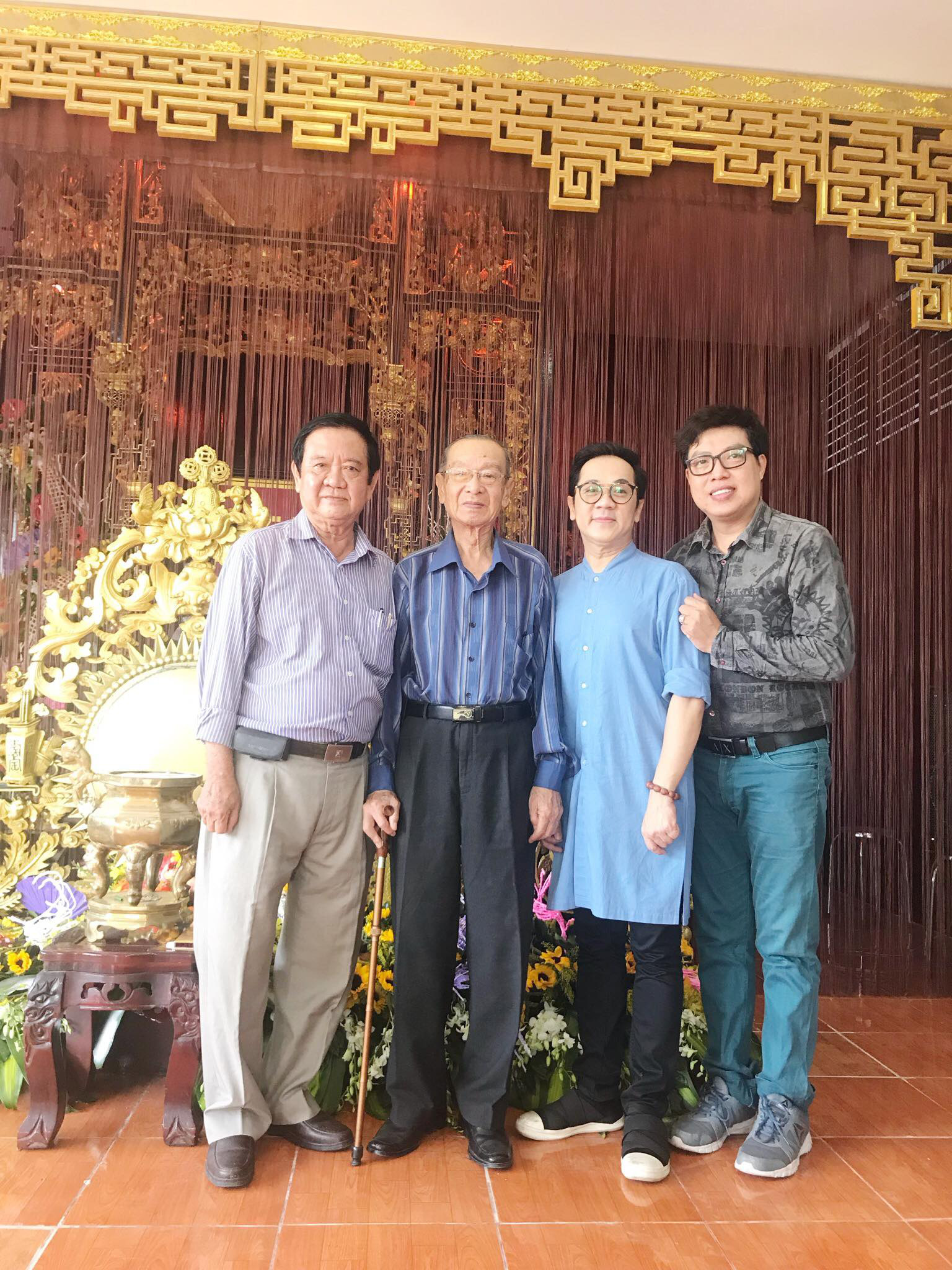 Mai V&agrave;ng nh&acirc;n &aacute;i đến với NSND Đinh Bằng Phi v&agrave; qu&aacute;i kiệt T&ograve;ng Sơn - Ảnh 6.