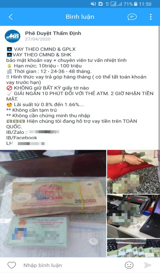 Nhiều ngân hàng cảnh báo thủ đoạn lừa đảo mới giữa dịch Covid-19 - Ảnh 1.