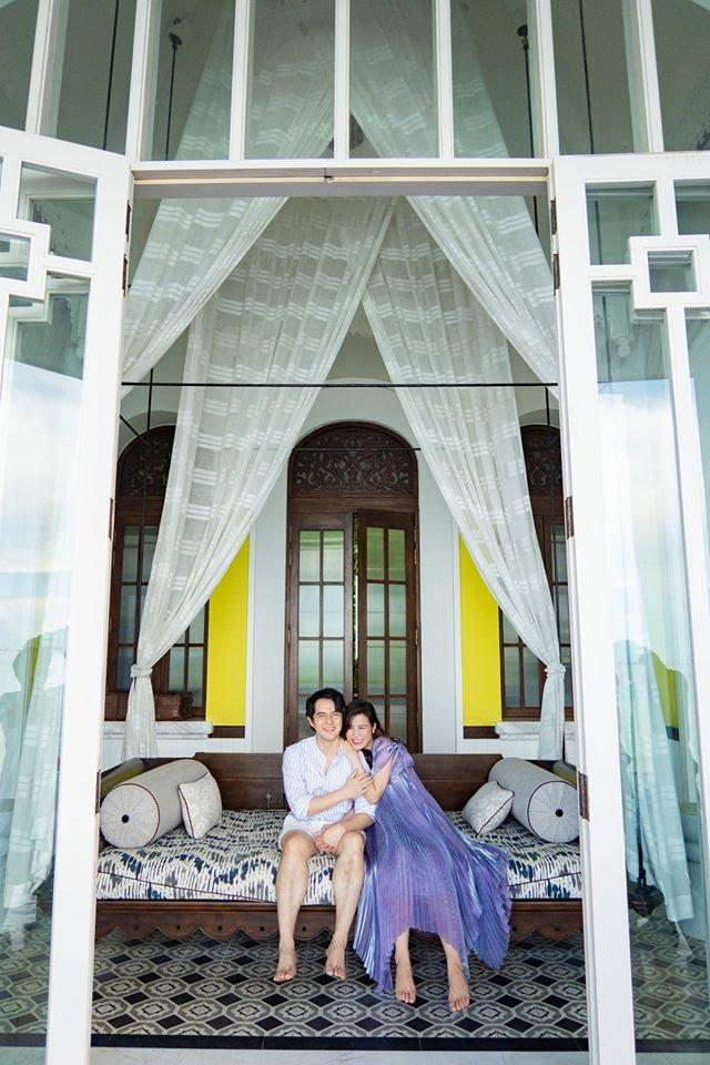 Đ&ocirc;ng Nhi, &Ocirc;ng Cao Thắng nghỉ dưỡng trước khi ch&agrave;o đ&oacute;n c&ocirc;ng ch&uacute;a đầu l&ograve;ng - Ảnh 1.