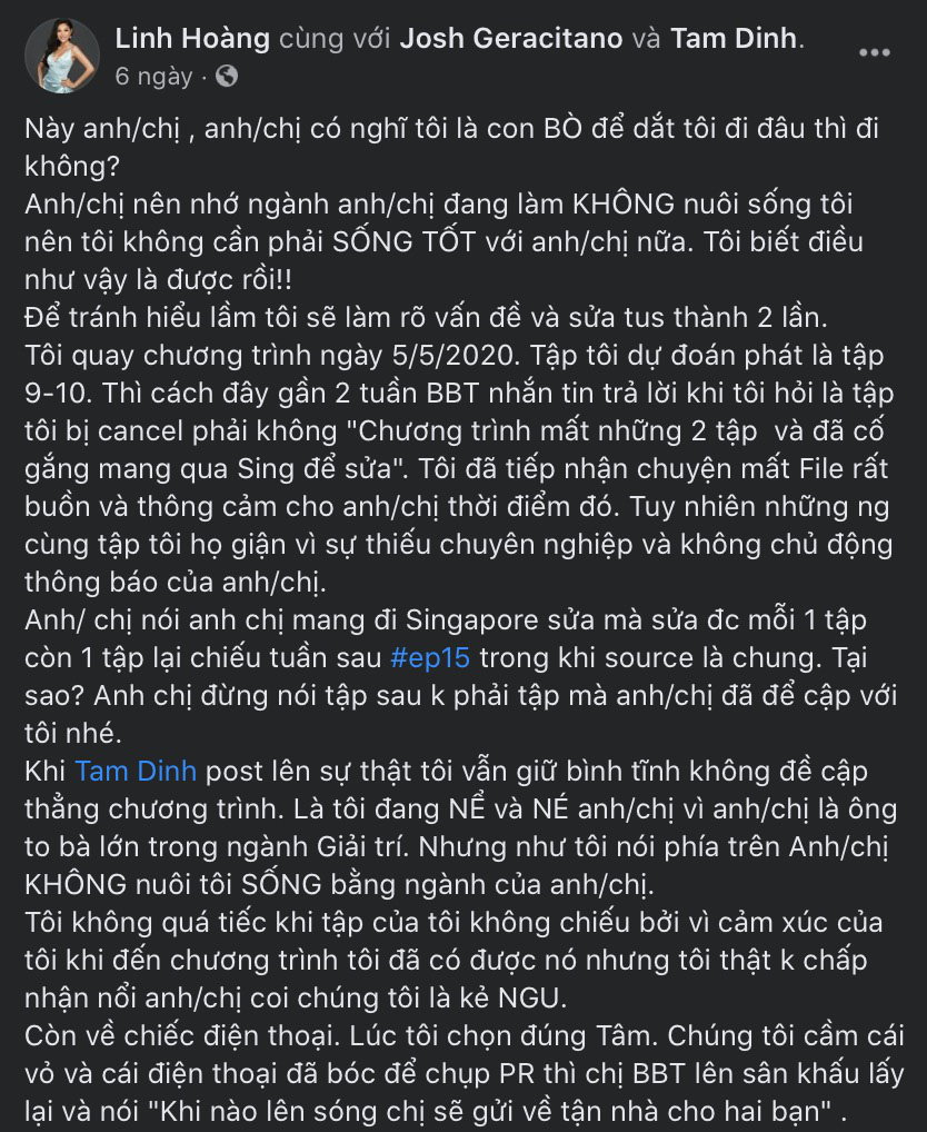 Bị em g&aacute;i &Aacute; hậu Ho&agrave;n vũ Ho&agrave;ng Th&ugrave;y tố c&aacute;o, nh&agrave; sản xuất Người ấy l&agrave; ai đ&ograve;i kiện - Ảnh 2.
