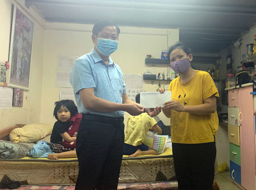 San sẻ khó khăn với đoàn viên