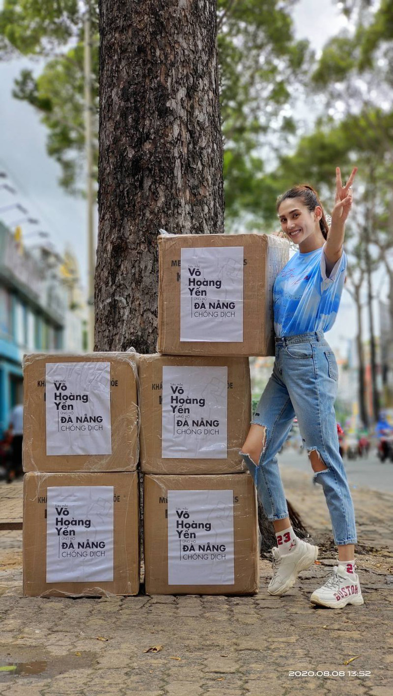 Sao Việt chung tay hướng về Đ&agrave; Nẵng, Ho&agrave;i Linh l&agrave;m thơ - Ảnh 2.