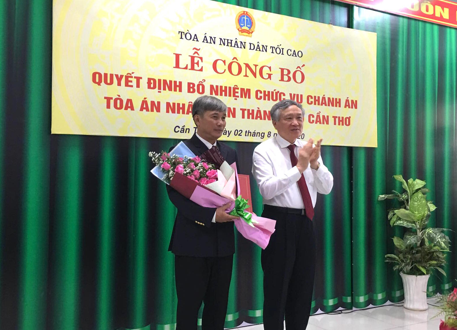 TAND TP Cần Thơ có tân chánh án