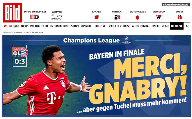Bayern Munich gi&agrave;nh v&eacute; chung kết, b&aacute;o ch&iacute; vạch điểm yếu ch&iacute; tử - Ảnh 2.