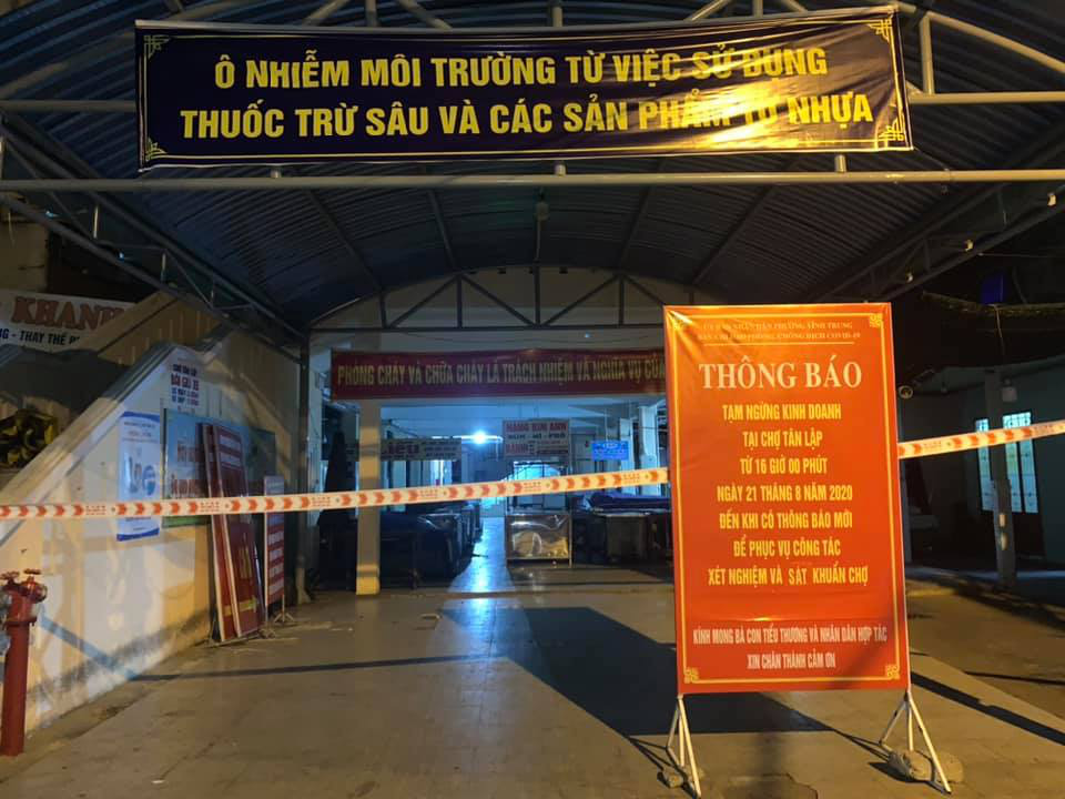 Đà Nẵng thông báo khẩn tìm người đến 2 chợ có 3 tiểu thương mắc Covid-19