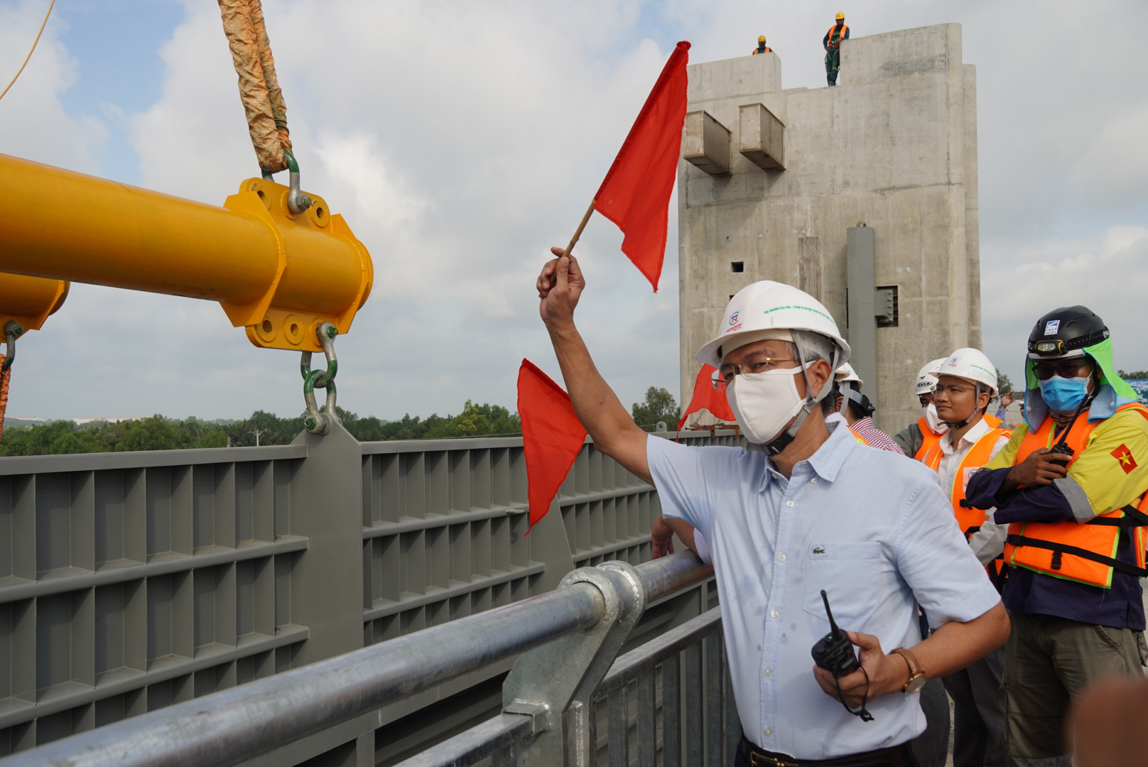 Dự &aacute;n chống ngập, ngăn triều sẽ về đ&iacute;ch trong th&aacute;ng 12 - Ảnh 1.