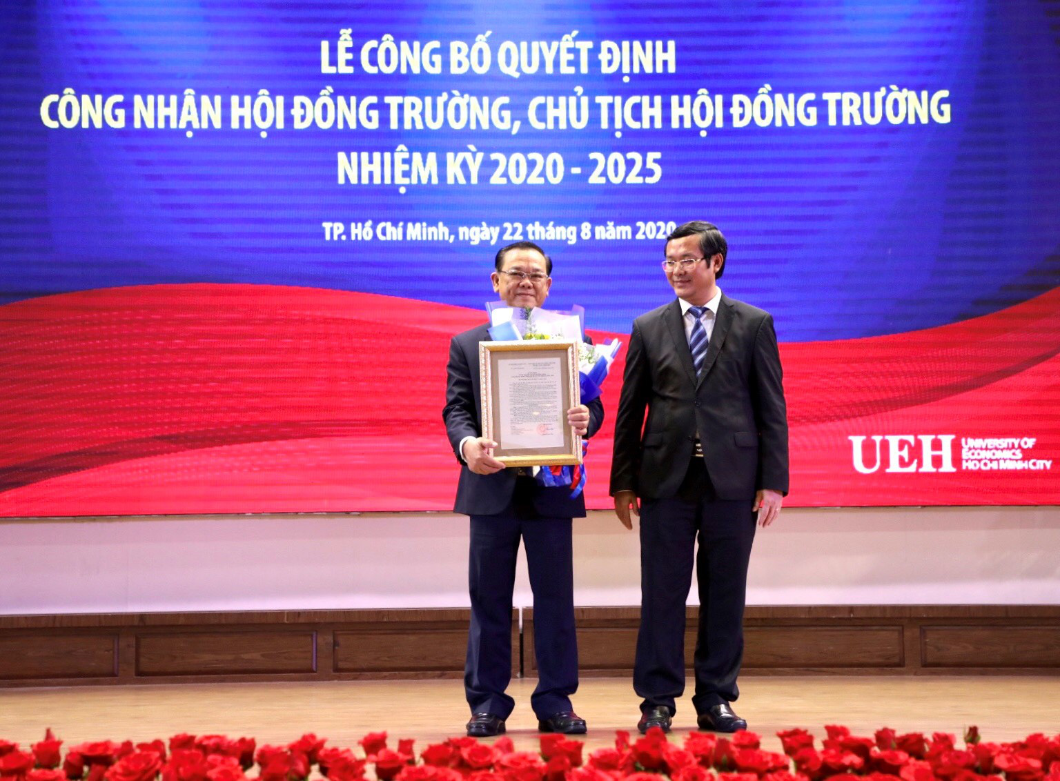 GS- TS Nguyễn Đông Phong trở thành Chủ tịch Hội đồng Trường ĐH Kinh tế TP HCM