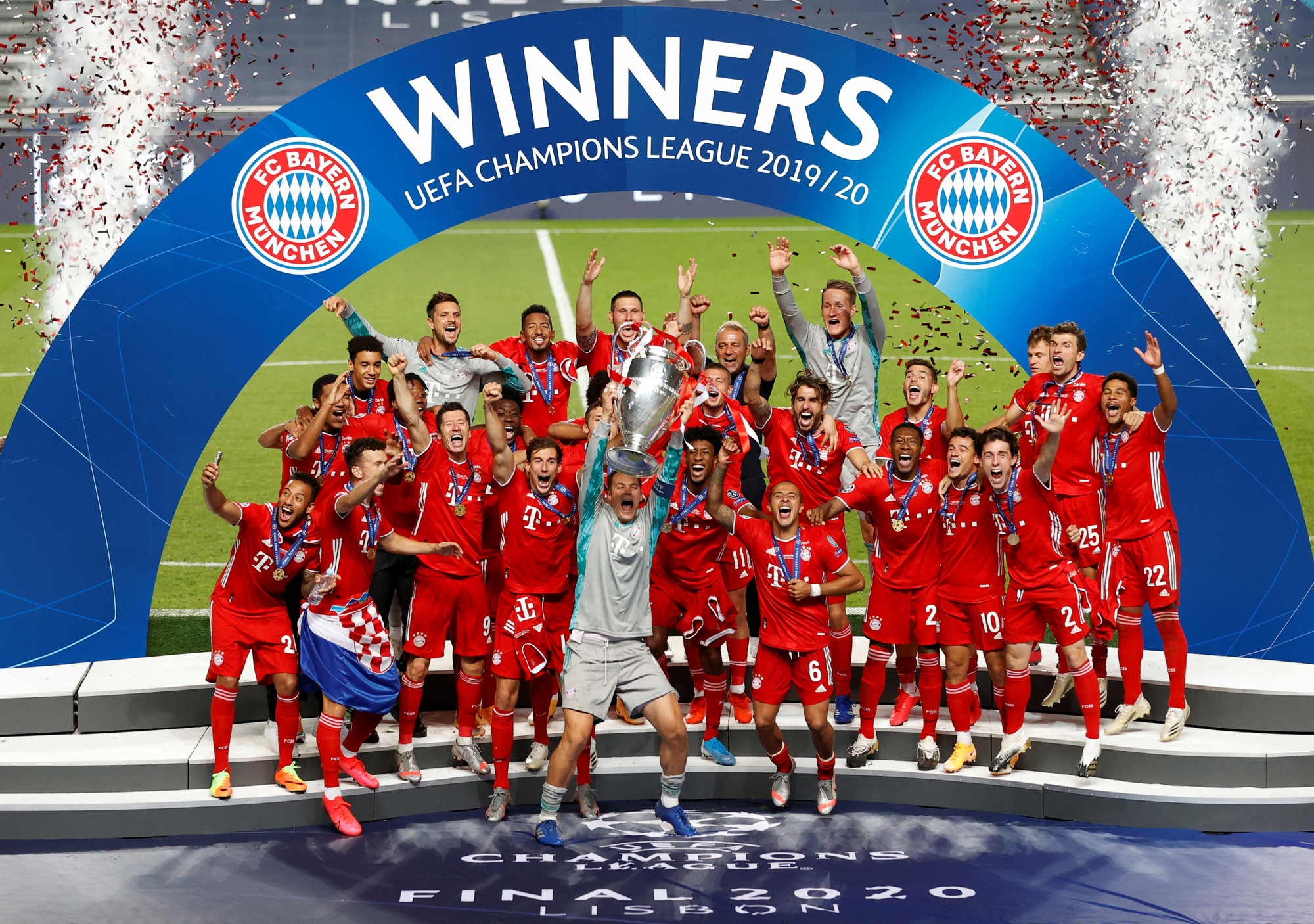 Hạ gục PSG, Bayern Munich lần thứ 6 vô địch Champions League