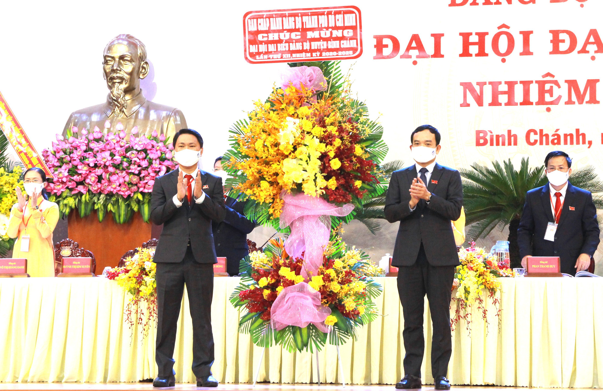 Ông Trần Hoàng Quân tái đắc cử Bí thư Huyện ủy Bình Chánh