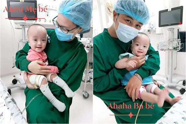 Tan chảy với h&igrave;nh ảnh v&agrave; điệu bộ của Tr&uacute;c Nhi-Diệu Nhi - Ảnh 1.