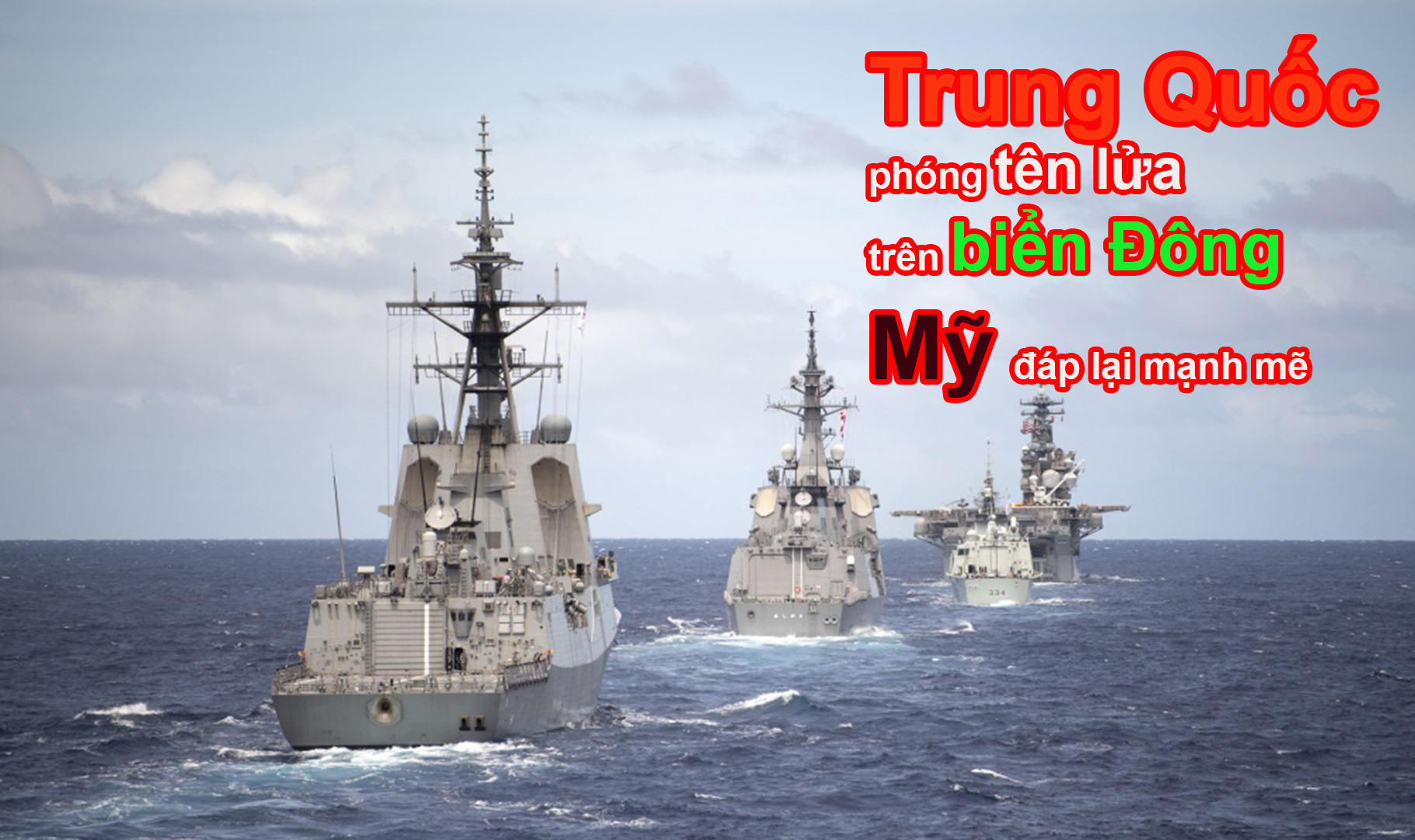 eMagazine: Trung Quốc phóng tên lửa trên biển Đông, Mỹ đáp trả mạnh mẽ