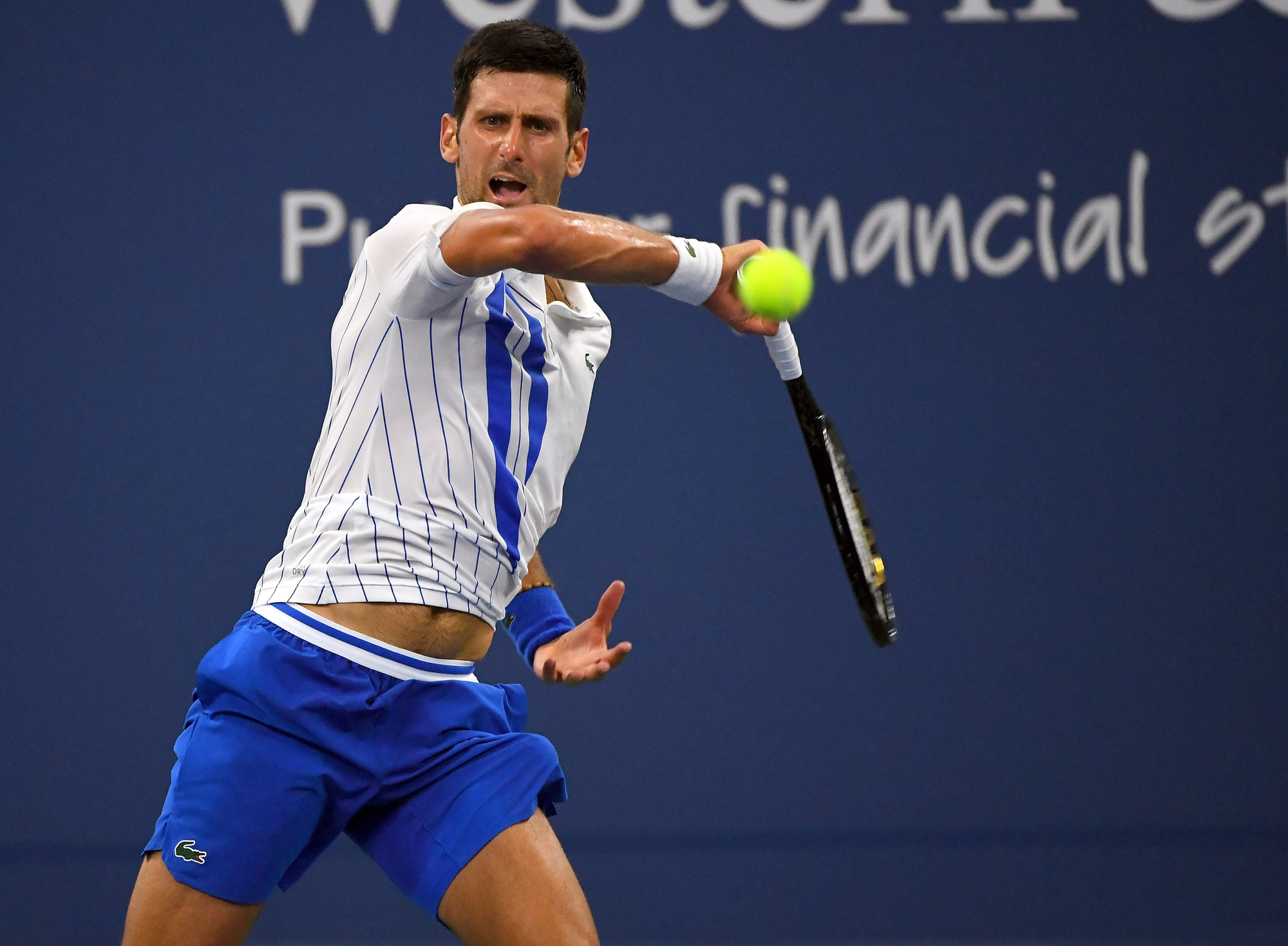 Clip Djokovic ngược dòng thắng, vào chung kết Cincinnati Open 2020