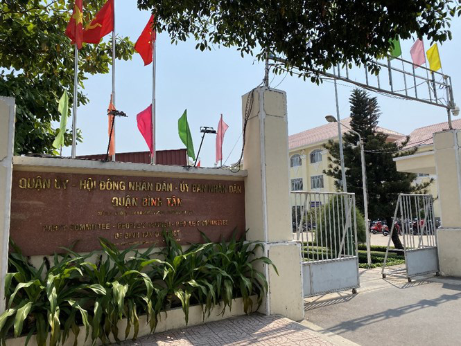 Thanh tra TP HCM thanh tra trách nhiệm thủ trưởng tại UBND quận Bình Tân