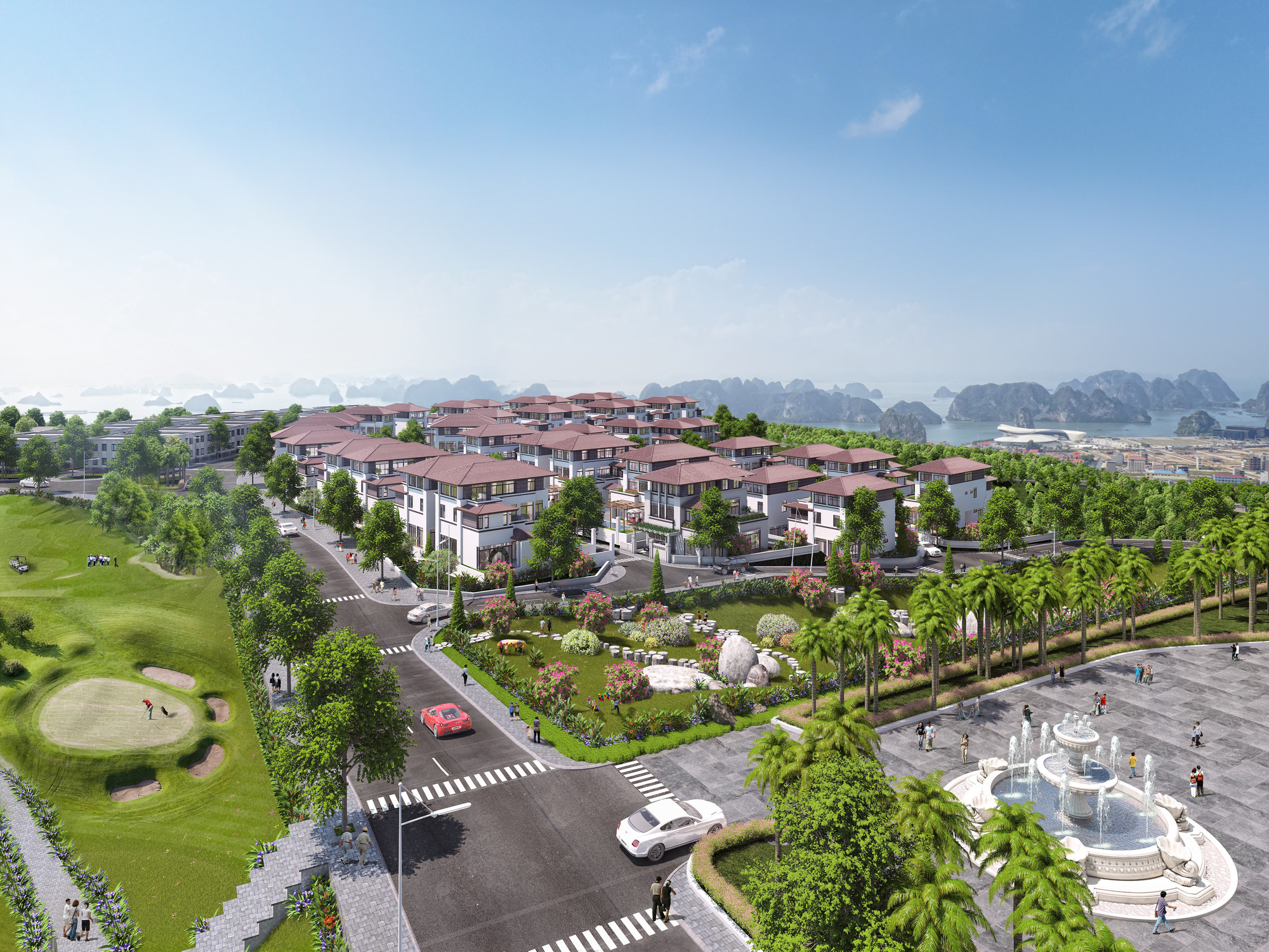 FLC Grand Villa Halong ra mắt giai đoạn 2 với si&ecirc;u phẩm biệt thự đồi hướng vịnh, s&acirc;n golf - Ảnh 1.