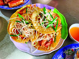 Bánh xèo “Tắm lửa"
