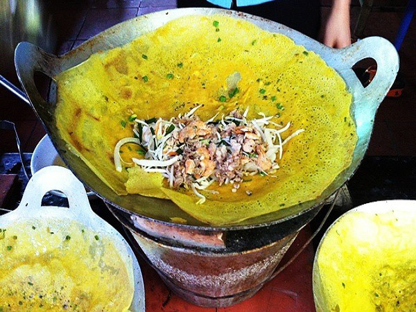 Nhớ bánh xèo da của má