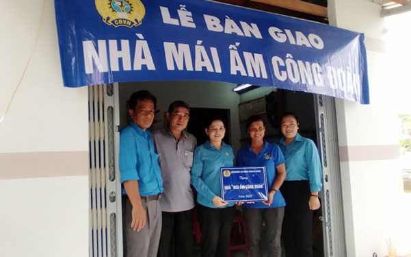 An Giang: Hỗ trợ 35 Mái ấm Công đoàn