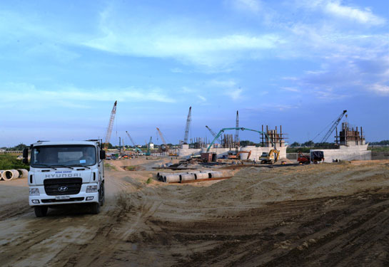 Dự án 1.500 tỉ đồng có nguy cơ trôi ra biển