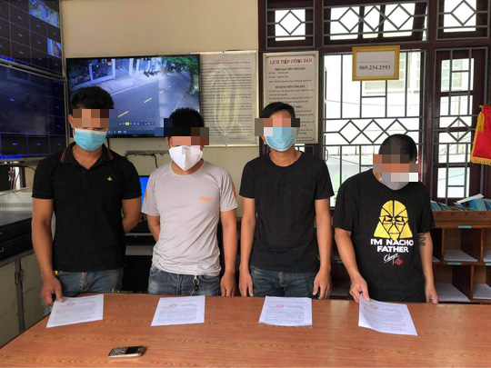 Đ&agrave; Nẵng: Tụ tập ăn nhậu trong m&ugrave;a dịch, nh&oacute;m thanh ni&ecirc;n bị phạt 42,5 triệu đồng - Ảnh 1.
