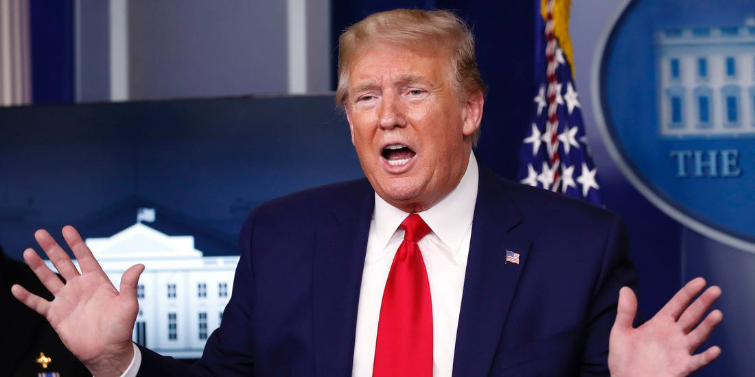 Tổng thống Trump ph&aacute;t biểu ngược d&ograve;ng vụ nổ cực lớn ở Lebanon - Ảnh 1.
