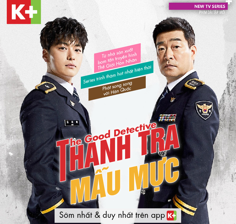 Bom tấn truyền hình The Good Detective được phát sóng tại Việt Nam