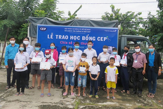 Khởi động Chuyến xe học bổng CEP 2020 - Ảnh 1.