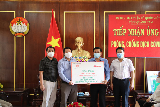Đ&agrave; Nẵng, Quảng Nam tiếp nhận hỗ trợ từ Tập đo&agrave;n Hưng Thịnh th&ocirc;ng qua B&aacute;o Người Lao Động - Ảnh 2.