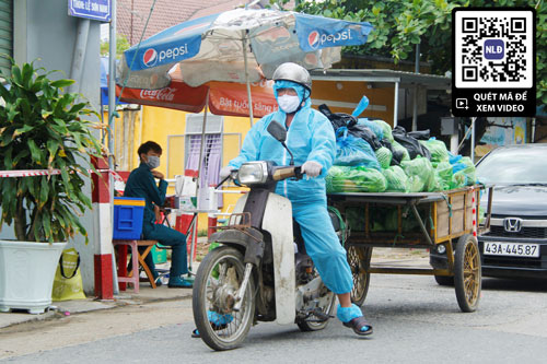 Vì tuyến đầu chống dịch Covid-19: Người vận chuyển ở Lệ Sơn Nam