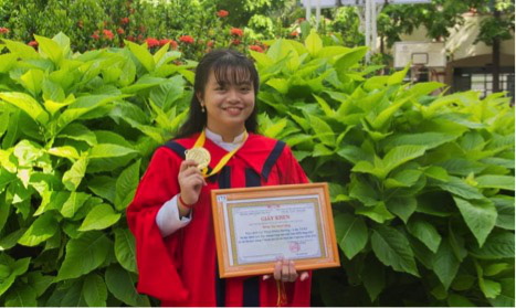 Gương mặt mùa thi: Học giỏi để chạm ước mơ giúp đỡ mẹ, cha