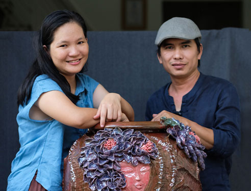 "Lời thì thầm" của gốm