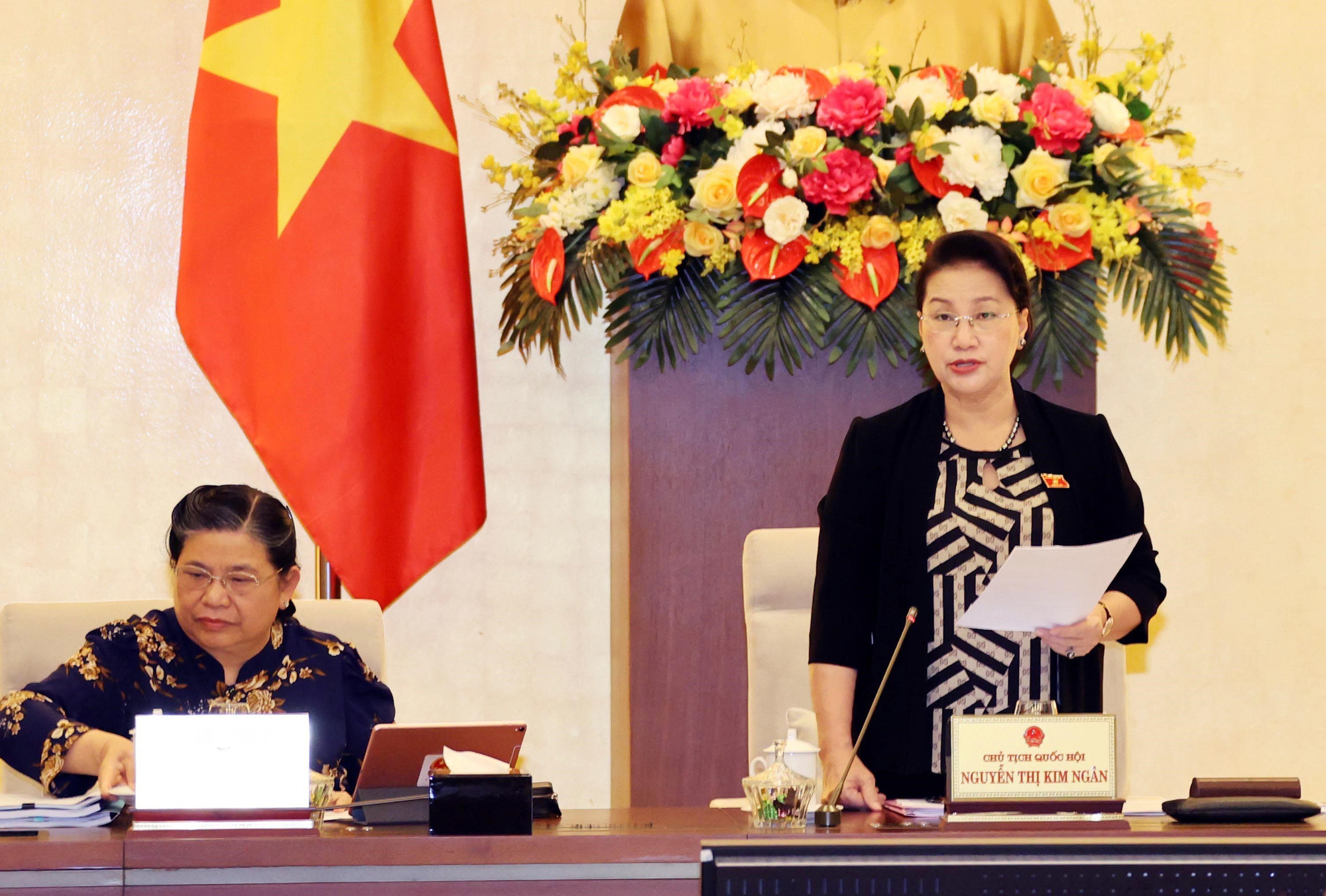 Ủy ban Thường vụ Quốc hội họp phiên thứ 48 trong 6 ngày - Ảnh 1.