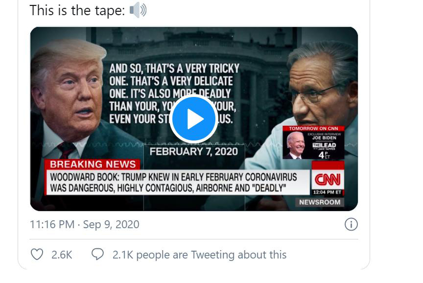 Thừa nhận g&acirc;y b&atilde;o của Tổng thống Trump về Covid-19 - Ảnh 2.