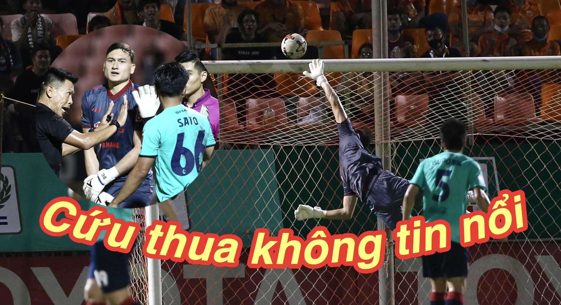 BLV Thái Lan thảng thốt khi Đặng Văn Lâm cứu thua khó tin trong ngày Thai-League trở lại
