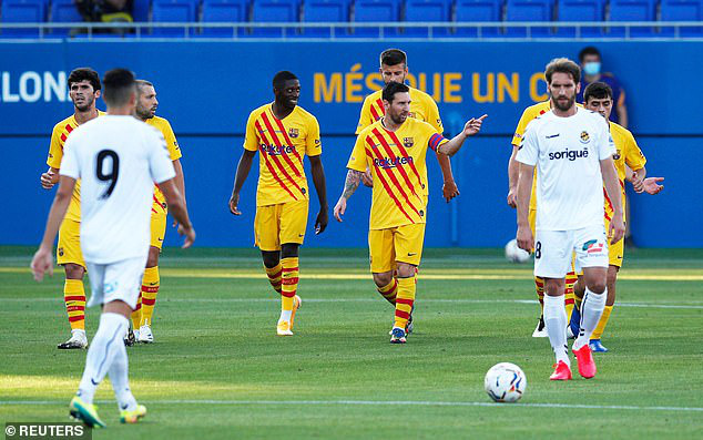 Messi tái xuất, nhường Griezmann ghi bàn cho Barca - Ảnh 5.