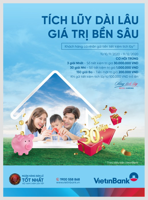 Tr&uacute;ng sổ tiết kiệm khi gửi tiết kiệm t&iacute;ch lũy - Ảnh 1.