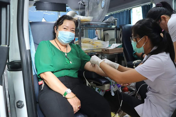 Hơn 500 đoàn viên tham gia hiến máu cứu người