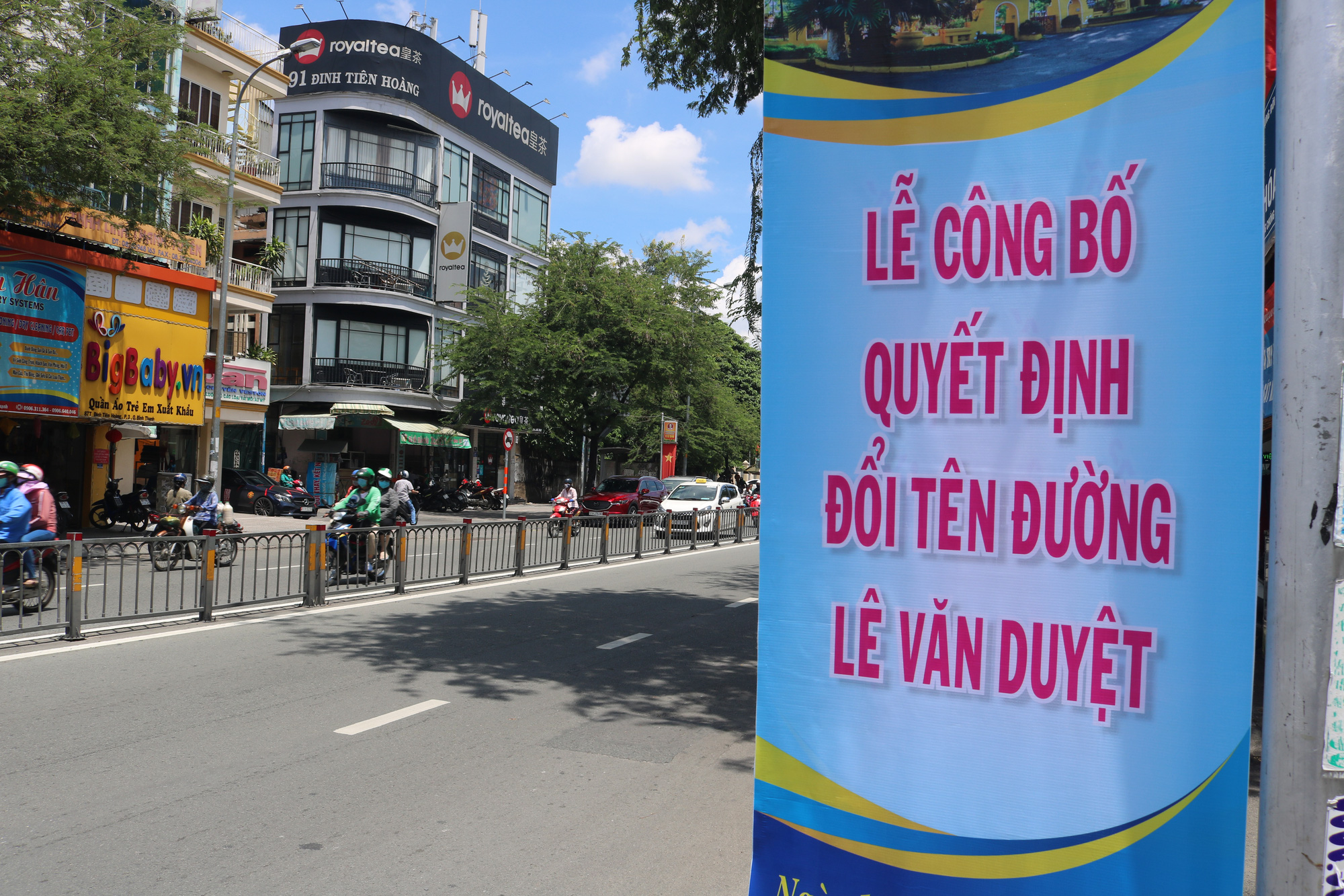 Đường Đinh Ti&ecirc;n Ho&agrave;ng trước ng&agrave;y trở về t&ecirc;n cũ L&ecirc; Văn Duyệt - Ảnh 1.