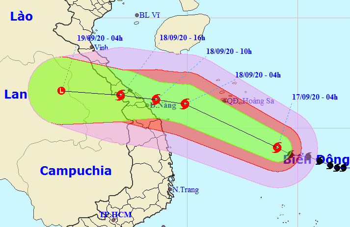 B&atilde;o số 5 di chuyển nhanh, c&oacute; thể mạnh l&ecirc;n - Ảnh 1.