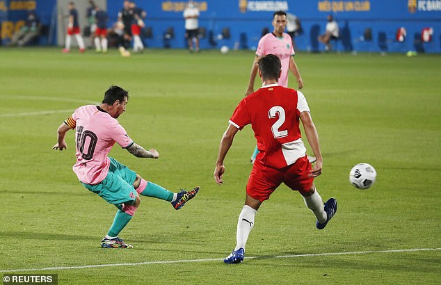 Messi lập si&ecirc;u phẩm ng&agrave;y t&aacute;i xuất, Barcelona thắng tưng bừng Girona - Ảnh 5.