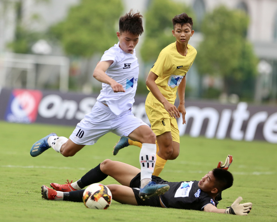 U17 HAGL thoát hiểm trước Đồng Tháp ở trận khai mạc U17 Quốc gia - Ảnh 4.