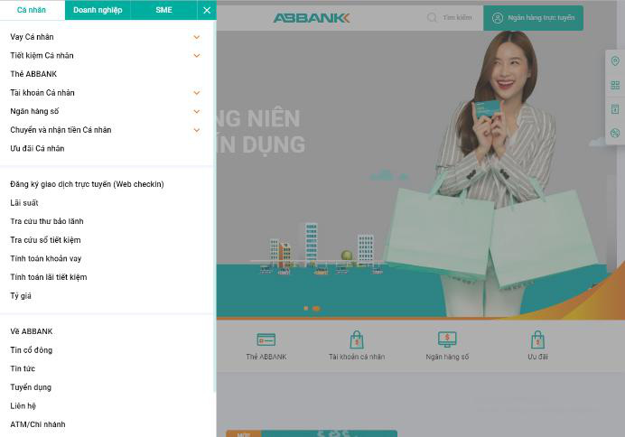 ABBANK ra mắt phiên bản website mới - Ảnh 2.