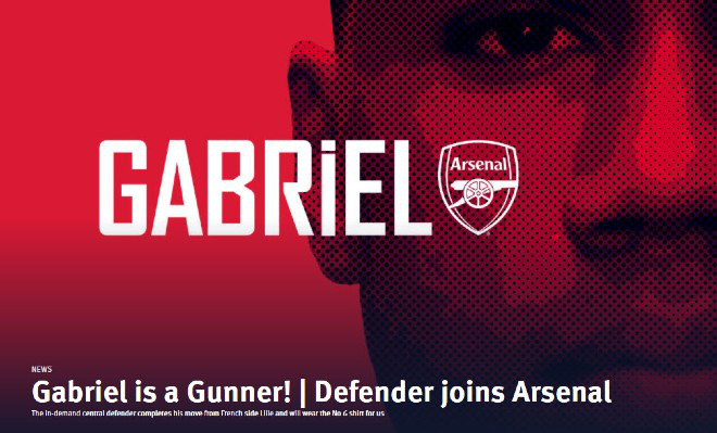 Chi 27 triệu bảng, Arsenal chi&ecirc;u mộ th&agrave;nh c&ocirc;ng bức tường th&eacute;p Brazil - Ảnh 1.