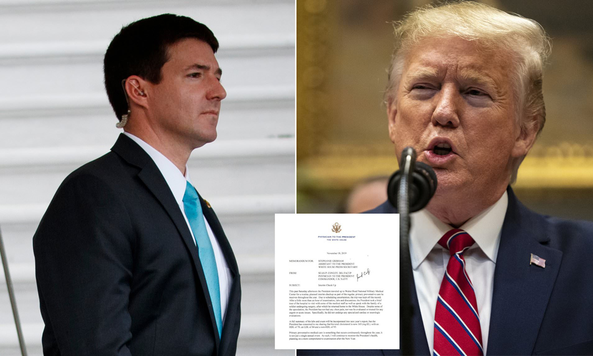 Tổng thống Trump l&ecirc;n tiếng về nghi vấn bị đột quỵ nhẹ h&agrave;ng loạt - Ảnh 1.