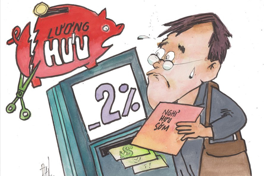 CHÍNH SÁCH NGHỈ HƯU SỚM: Khoản trừ 2% mỗi năm đang gây khó cho NLĐ