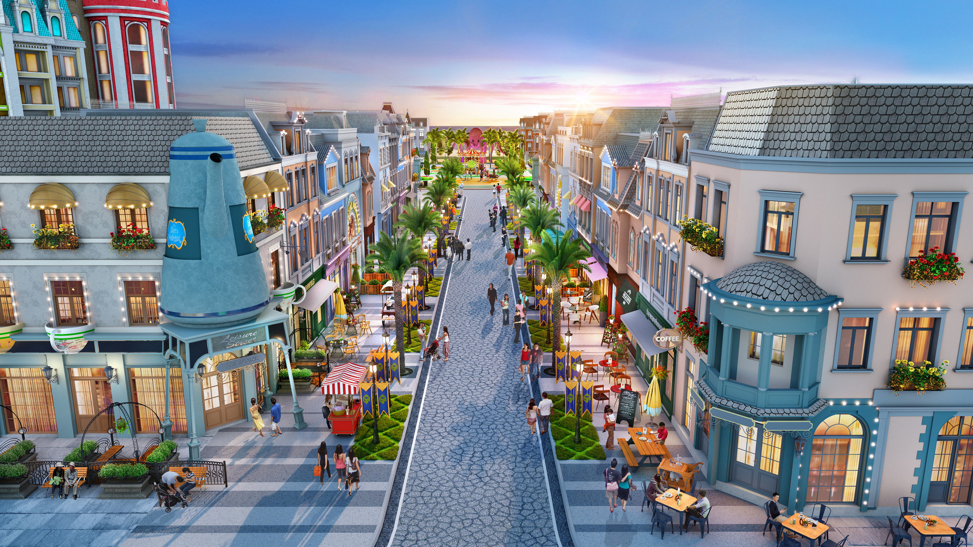Shophouse biển Wonderland thu hút đầu tư vào Hồ Tràm - Ảnh 1.
