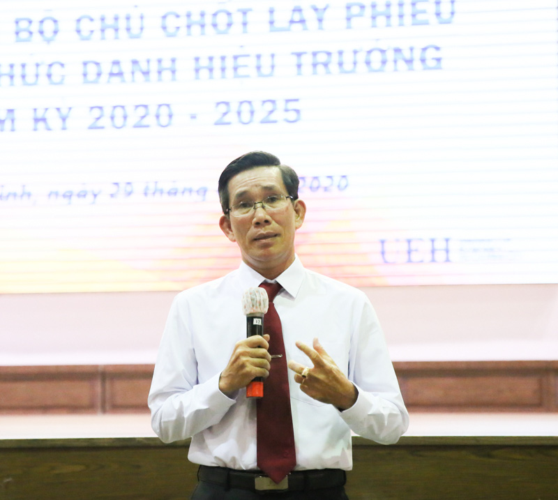 Trường ĐH Kinh tế TP HCM c&oacute; hiệu trưởng mới - Ảnh 1.